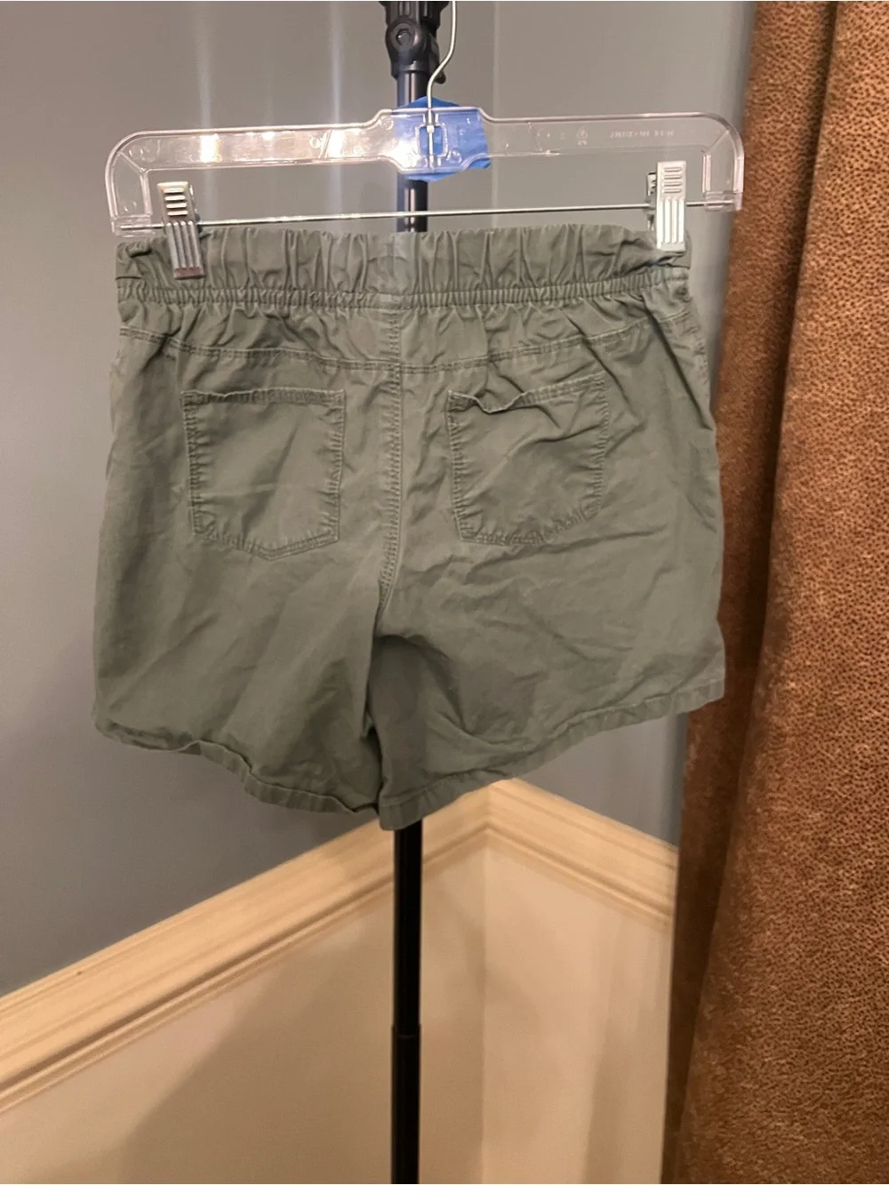 Carter's Olive Green Drawstring‎ Waist Shorts
